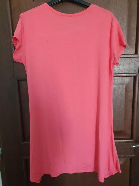 Dlhé lososové tričko / tunika, l