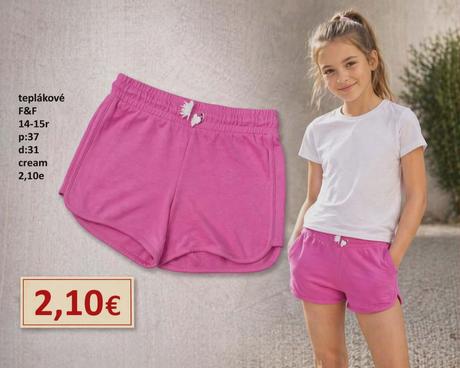 Šortky, f&f,170