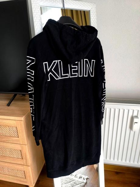 Mikinové šaty calvin klein, calvin klein,s