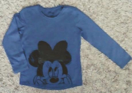 Tričko s minnie s flitrami, disney,134