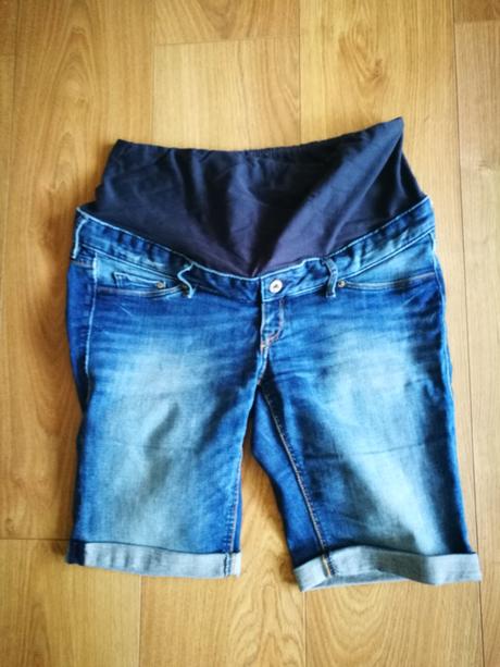 Tehotenské krátke rifle, h&m,m