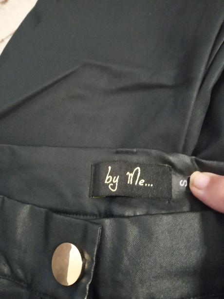 Nohavice eko koža, s