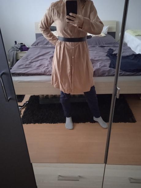 Košeľové šaty veľ.s-m, s