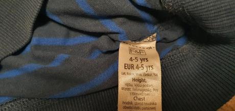 Tricko 4- 5r / 110, f&f,110