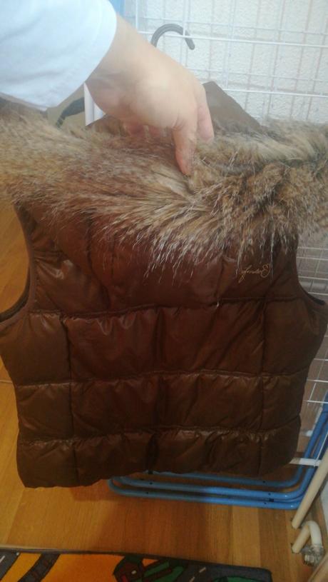 Northfinder teplá vesta s kožušinkou na kapucni xl, northfinder®,xl