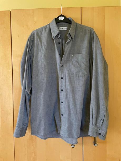 Pánska košela sivej farby č.xxl, xxl