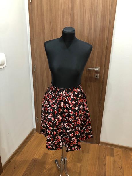 Koženková sukňa, s