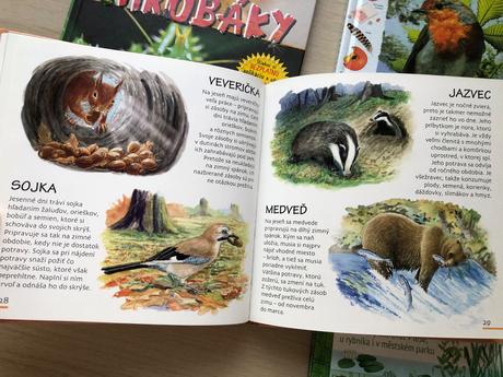 Detské knihy o prírode,