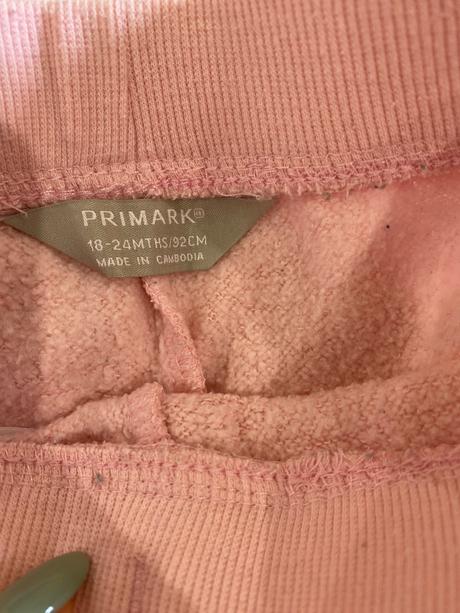 Tepláky, primark,92