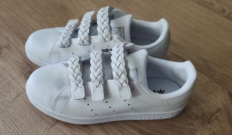 Kožené tenisky adidas stan smith, veľ. 37 1/3, adidas,37