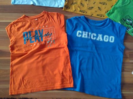 6x tričko dlhý rukáv 128/134, sinsay,128