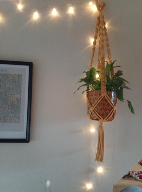 Staroružový závesný kvetináč, 