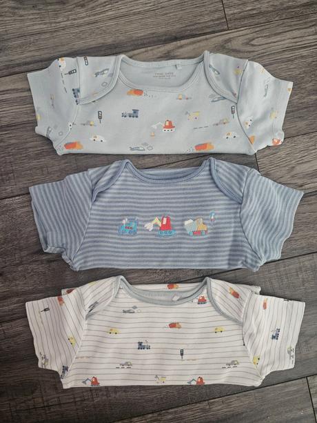 Next body s krátkym rukávom 86, svetlé grátis, next,86