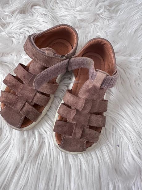 Kožené sandálky bisgaard, 26