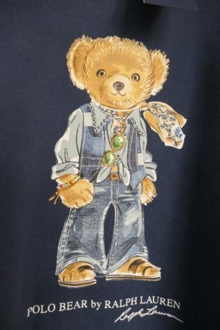 Ralph lauren bear luxusna damska mikina l-xl, ralph lauren,l / xl