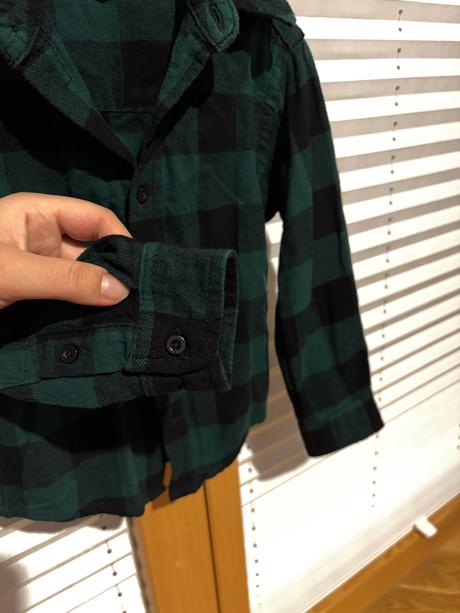 Košeľa károvaná vianočná 98, gate,98