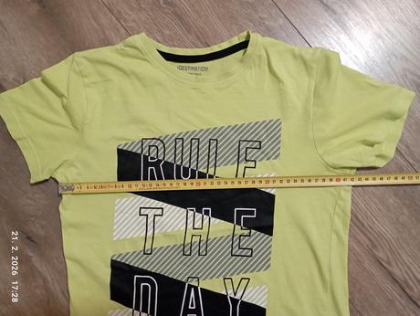 Žltozelené tričká 146/152 (už s poštovným), george,146