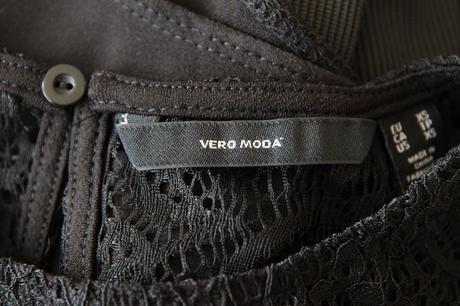 Čipkovaný body top, vero moda, xs, vero moda,xs