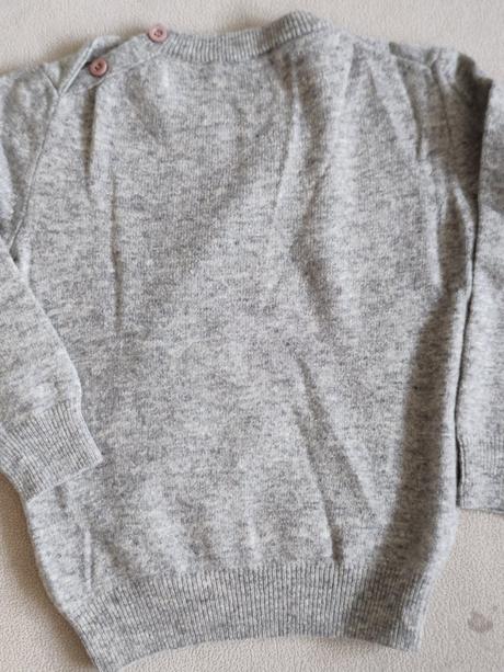 Krasny vlneny pulovrik, original marines,86