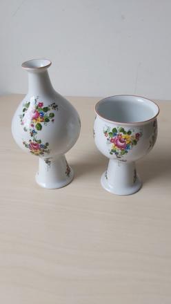 Retro porcelán unterweissbach 2ks, 