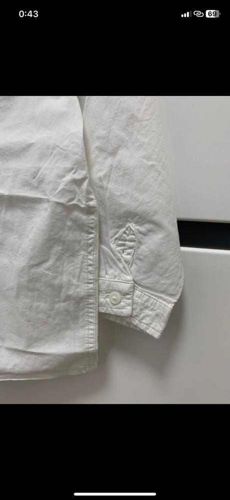 Detská bavlnená košeľa, mango,92