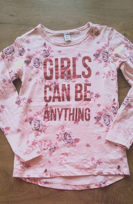 Tričko s ružičkami, len opraté, takko,122