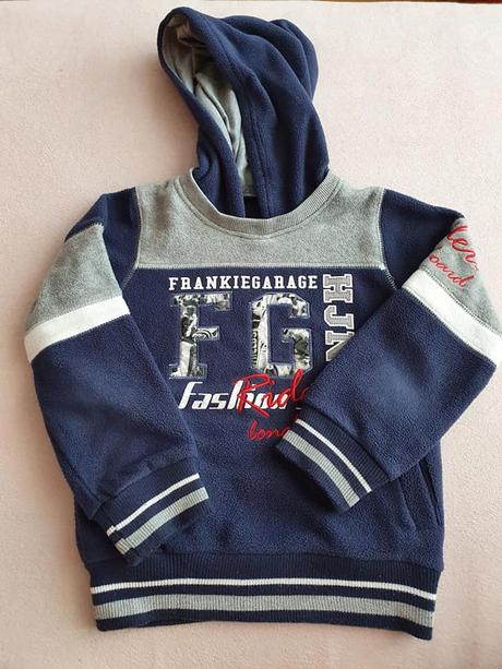 Flísová mikina č.110/116, 116