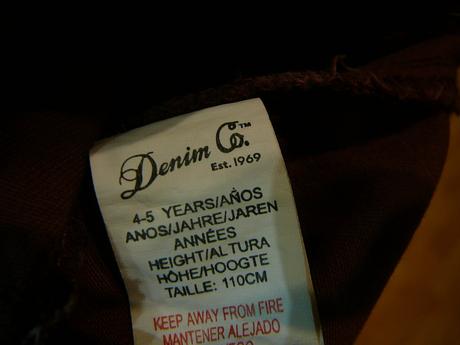 Chlapcenska riflova bunda, denim co,110