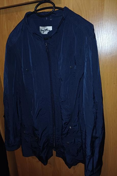 Damska tmavomodrá prechodna bunda xxxl, xxxl