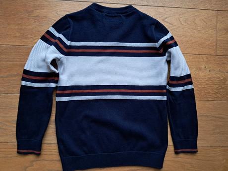 Tenký prúžkovaný bavlnený pulóver next veľ. 6 roko, next,116