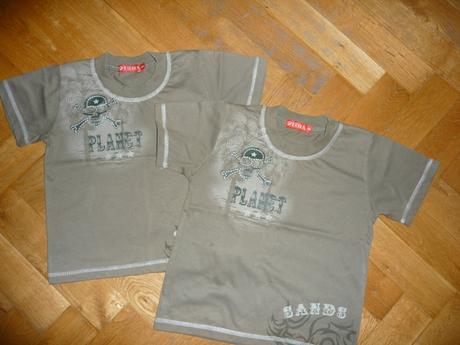 Tričká s lebkou 104/110, 104