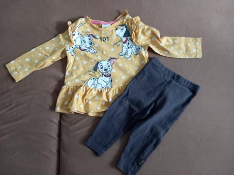 Tričko a legíny, f&f,74