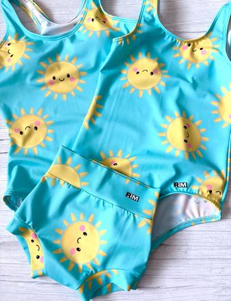 Plavky mama + dcéra/syn, 80 - xxl