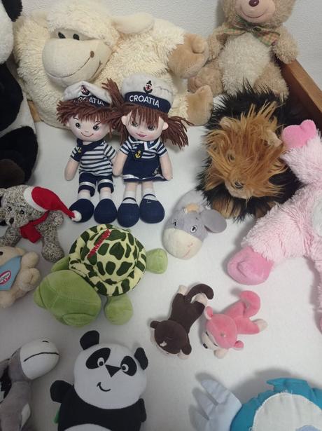 Mega set plyšových hračiek top stav, 