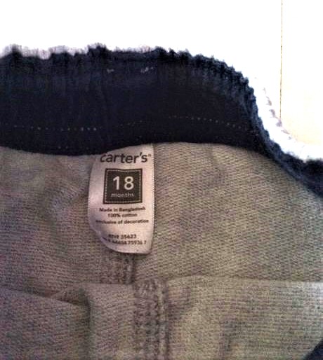 Teplákové šortky, carter's,86