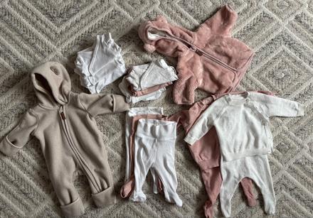 Balík dievčenské oblečenie 50-56, 50–62