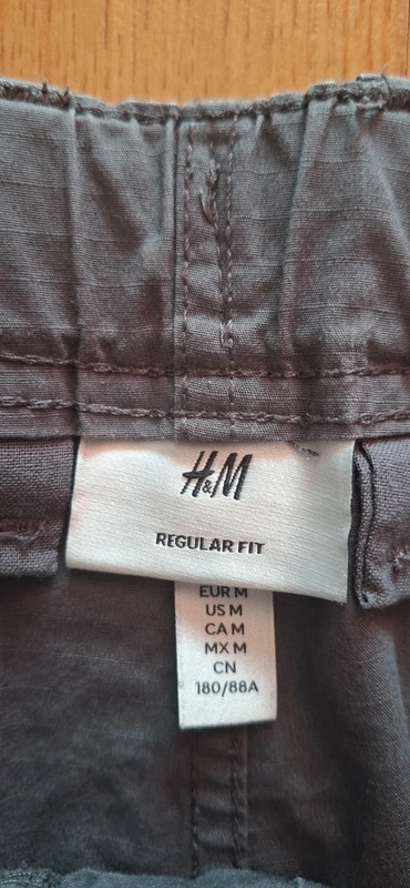 Nohavice kapsáče, h&m,m