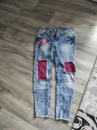Džínsy+opasok, mexton,s