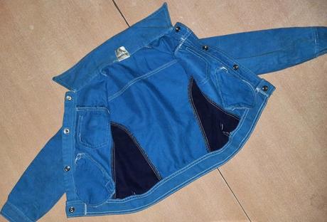 Riflová bundička veľ.122, 122