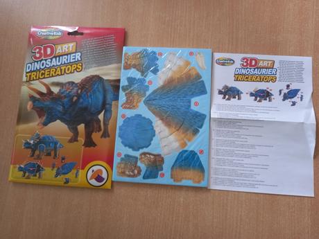 Triceratops dinosaurus 3d, 