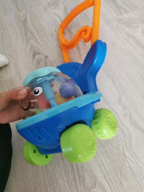 Rybička na tlačenie fisher price,