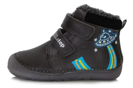 D.d. step - zimná obuv 073 dark grey ufo, d.d.step,20 / 28 / 31