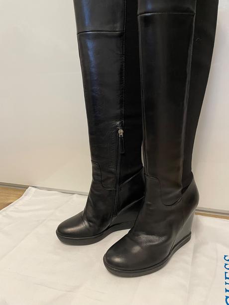 Kožene čižmy guess, guess,38