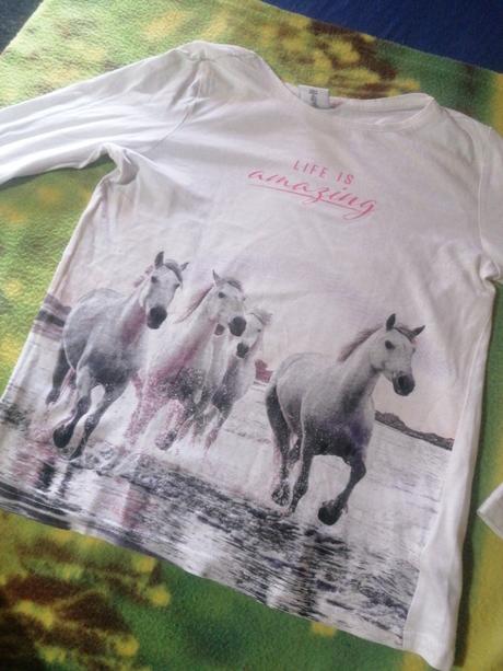 Tričko s koňmi, takko,134