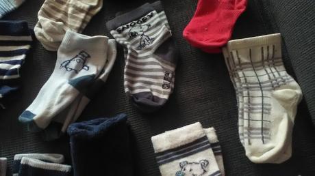 Balík detských ponožiek vel.19-23, next,23