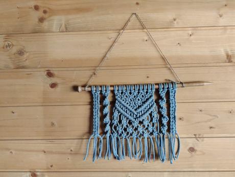 Mensia macrame dekoracia, 