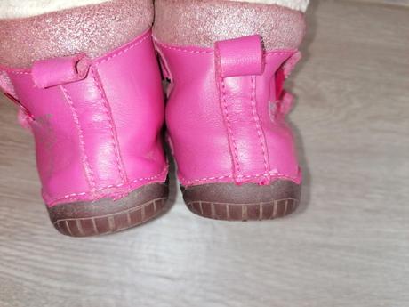 Zimné topánočky cyklamenove, d.d.step,22