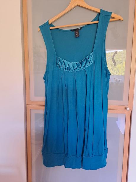 Tricko so satenovou ozdobou l, h&m,l