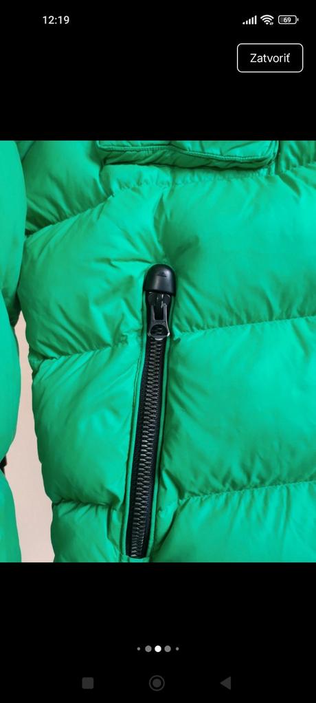 Zimná paperova bunda, superdry,s