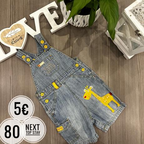 Džínsové kraťasky, next,80